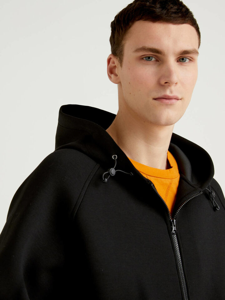 Jacke aus Neopren mit Kapuze Herren image number 4
